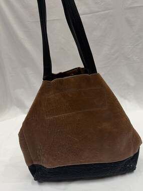 Maxon Collection Italian Leather Texas Tote Bag